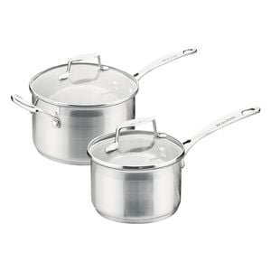 Scanpan Impact 2pc Stainless Steel Saucepan Set 16cm & 20cm