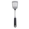 Mastercraft Soft Grip 35.5cm Stainless Steel Slotted Turner - Black