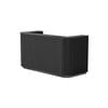 Modern Hotel LobbyHALO Reception Desk 180cm(W)x78cm(D)x105cm(H)- Black