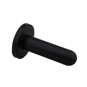 Delf Trade Matt Black Round Wall Stop