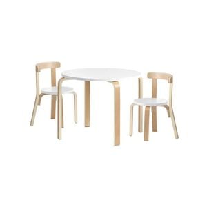 3 Piece Set Kids Activity Table and Chairs Toy Play Desk