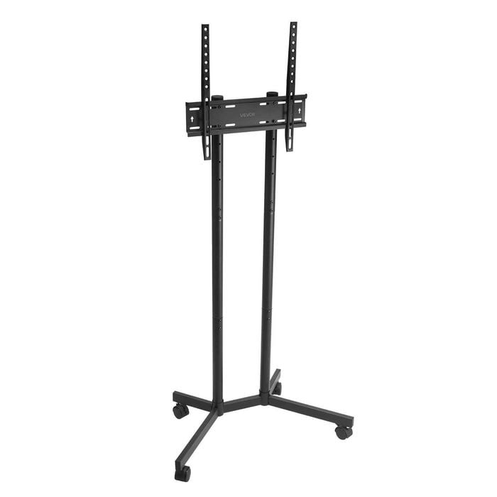 P&P Mobile TV Stand 32 to 65 Inch Rolling TV Cart Adjustable Mount