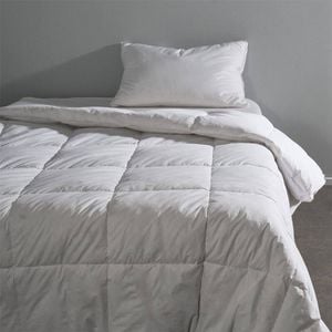 Cannigvale Oca Queen Bed Quilt Goose Feather & Down - White