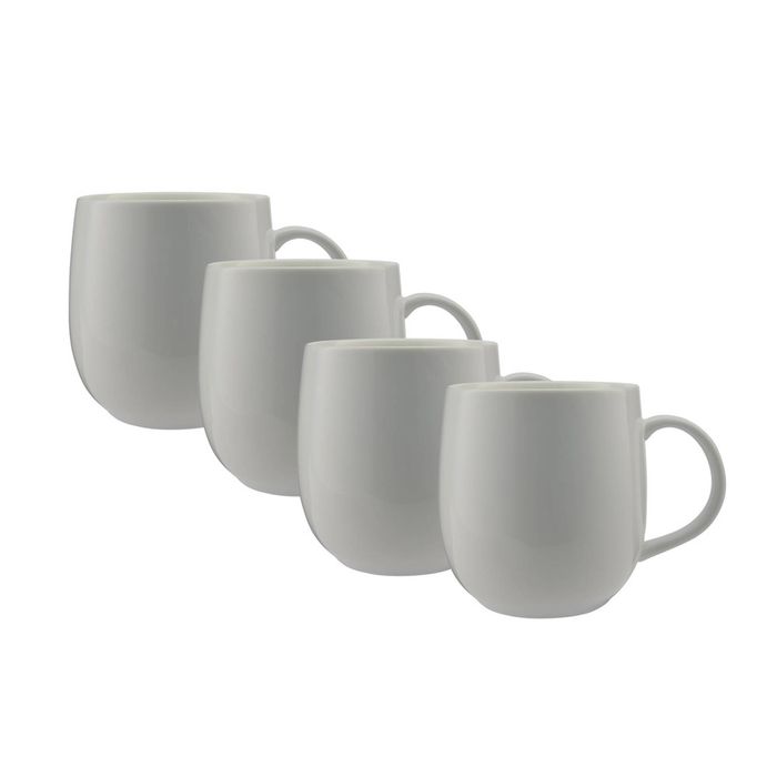 4x Maxwell Williams Mug Porcelain 400ml Microwave Oven Dishwasher Freezer Safe