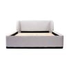 Jamar Fabric King Bed Frame Grey