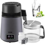 Vevor Home Water Distiller Maker Grey with Dual Temp Display
