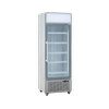 Exquisite One Glass Door Upright Display Refrigerators White 420 Litre