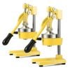 SOGA 2X Commercial Heavy-Duty Manual Citrus Juicer Hand Press Extractor – Yellow