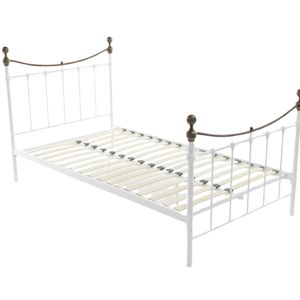 Victorian High Metal Bed Frame � King Single