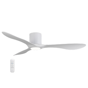 Four Seasons Living > Shinzo 52" DC Smart Ceiling Fan with LED Light and Remote Control > White