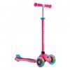 Globber Primo Kids Scooter W/lights Fuchsia Pink-sky Blue