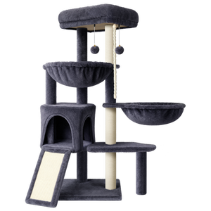 BEASTIE Cat Scratching Post 104cm Grey