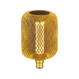 Verve Design LED 130lm 3.5W Vintage Metal Mesh Decorative Globe