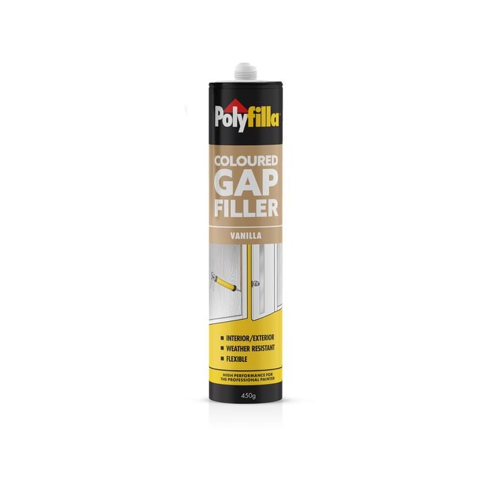 Poly 450g Vanilla Coloured Caulk Gap Filler
