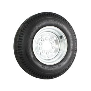 Sunrise Trailer Wheel 10 X 4" Ford/ht 500-10 Tyre Galvanised - Wrtf10g