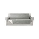 Artiss 4 Seater Sofa Cover Couch Cover Water Resistant Grey