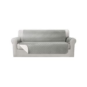 Artiss 4 Seater Sofa Cover Couch Cover Water Resistant Grey