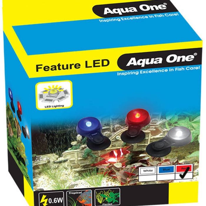 Aqua One Submersible Feature LED Replacement Lamp - Red (20106)
