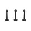 Windsor Brass 75mm Black Door Stop - Three Pack