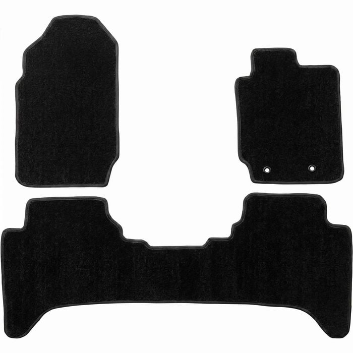 For Ford Ranger PX Series 10/2011-04/2022 Custom Black Car Carpet Floor Mats