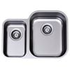 Clark Monaco 1.5 Right Hand Bowl Undermount Sink with No Tap Hole