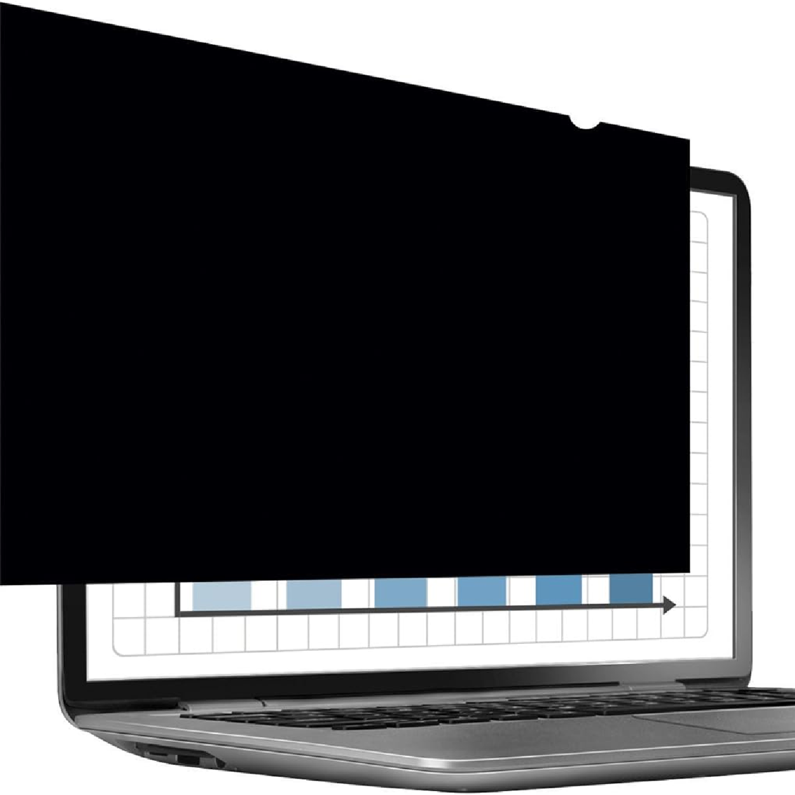Filtre De Confidentialité Fellowes PrivaScreen Pour écran 14 Pouces 16:9 - Protection Visuelle Et Anti-reflets - Compatible écrans Tactiles - 8