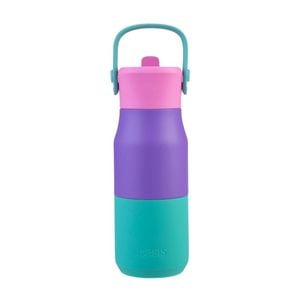 Oasis Stainless Steel Double Wall Insulated Junior Drink Bottle With Sipper 400ml