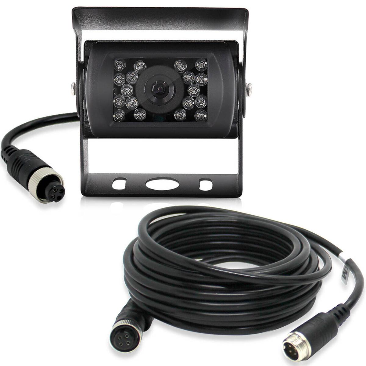 Elinz AHD Reversing Forward View CCD Camera 4PIN Night Vision Car Truck ...