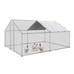 Topet Large Walk-in Pet Chicken Run Coop Rabbit Hutch Ferret Cage Hen House