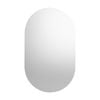 Oikiture 84x50cm Oval Wall Mirror Frameless