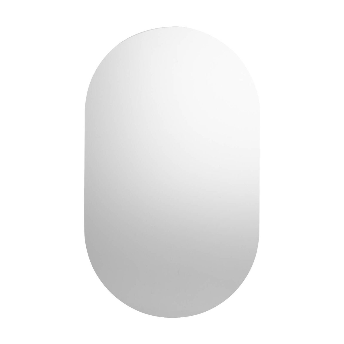 Oikiture 84x50cm Oval Wall Mirror Frameless - Bunnings Australia