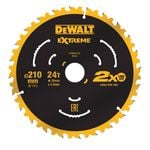 DeWALT 210mm 24T Saw Blade To Suit DWE7485 Table Saw DT20432-QZ