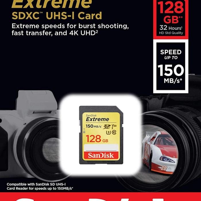 SanDisk SDSDXV5-128G-GNCIN 128GB Extreme SDHC SDXV5 UHS-I SD Card