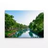 Lake Reflecting the Sky View  Print 100% Australian Made 75 x 50cm  (Stretched)