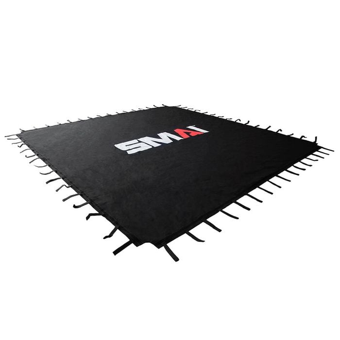 Smai 6m Boxing Ring Canvas - Black