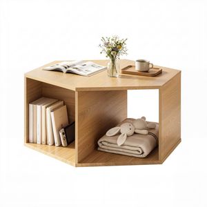 Artiss Coffee Table 2-Way Side Table Wood
