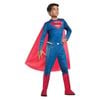 Superman Classic Halloween Costume for Kids, DC Comics Superhero Jumpsuit – Red and Blue, 6-8-YRS