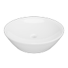 New England Joinery 450mm White Gloss Jupiter Basin