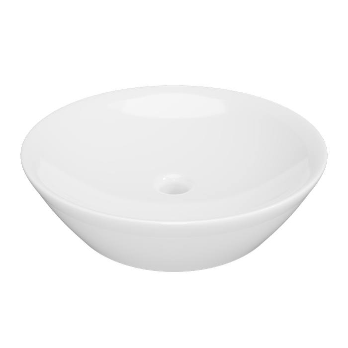 New England Joinery 450mm White Gloss Jupiter Basin