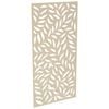ProtectorAl 300-1200 x 1201-2400mm Paperbark Large Leaf Unframed Solid Aluminium Decorative Panel