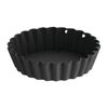 Vogue Mini Quiche Tin Non-stick Removable Base 3 Pack 80mm Bakeware