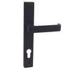 Austyle 225mm x 32mm Matt Black Long Plate DDA Entrance Lever Set