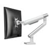 Desky Single Slim Aluminium Monitor Arm - White