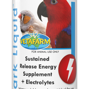 Vetafarm Spark Liquid Energy Supplement + Electrolytes for Birds 125ml
