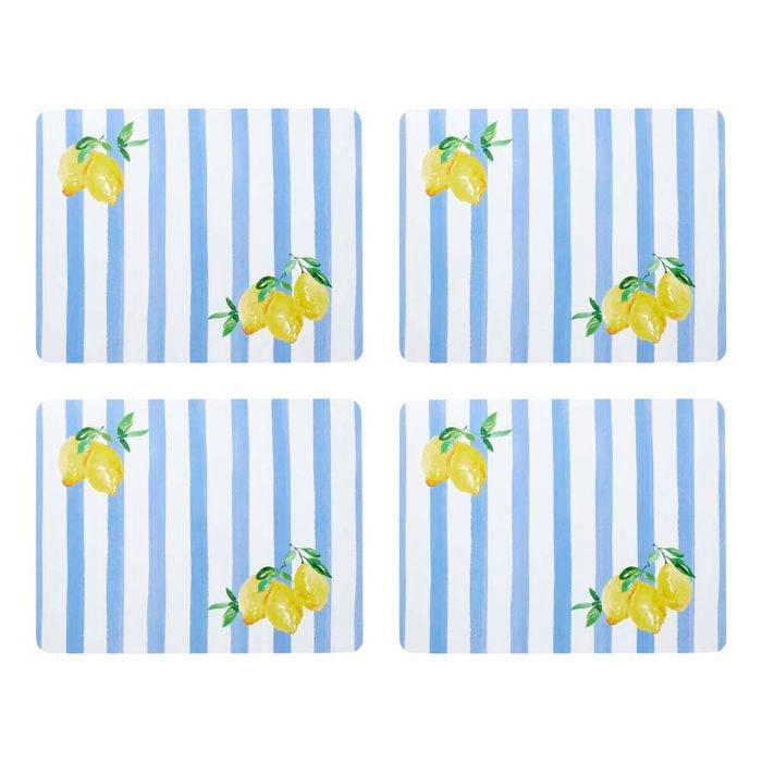 Porto Set Of 4 Placemats - Limone