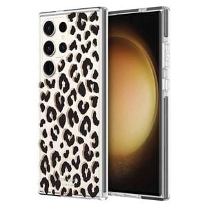 Kate Spade New York Defensive Hardshell Case (suits Galaxy S23 Ultra) – City Leopard Black