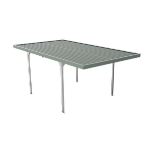 Absco Structures 3.0 x 5.5 x 2.37m Pale Eucalypt Single Skillion Carport
