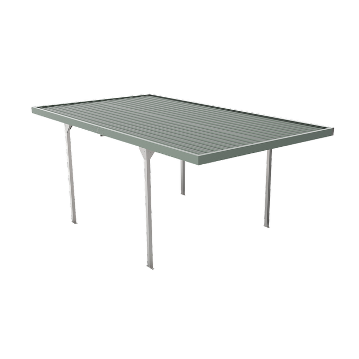 Absco Structures 3.0 x 5.5 x 2.37m Pale Eucalypt Single Skillion Carport