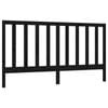 vidaXL Bed Headboard Bed Header Bedroom Furniture Black 186 cm