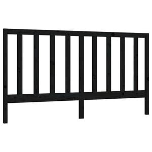 vidaXL Bed Headboard Bed Header Bedroom Furniture Black 186 cm